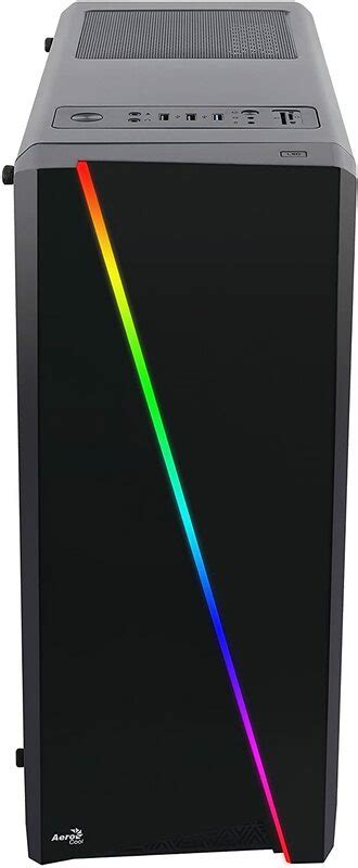 Aerocool Cylon Rgb Mid Tower With Acrylic Side Window Black Smart