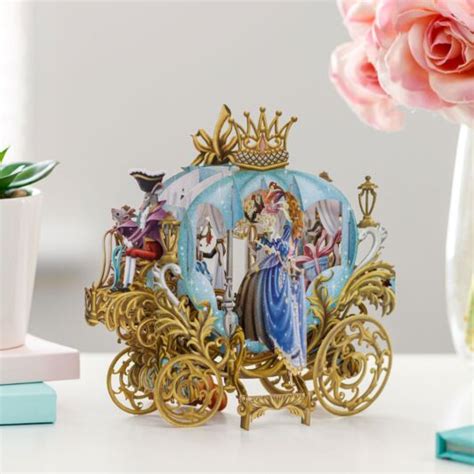 3D Card - Cinderella's Carriage - Card and Caboodle