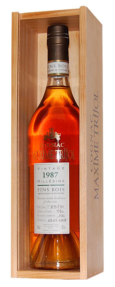 Cognac 1987 Maxime Trijol Fins Bois günstig bei JAGARO kaufen