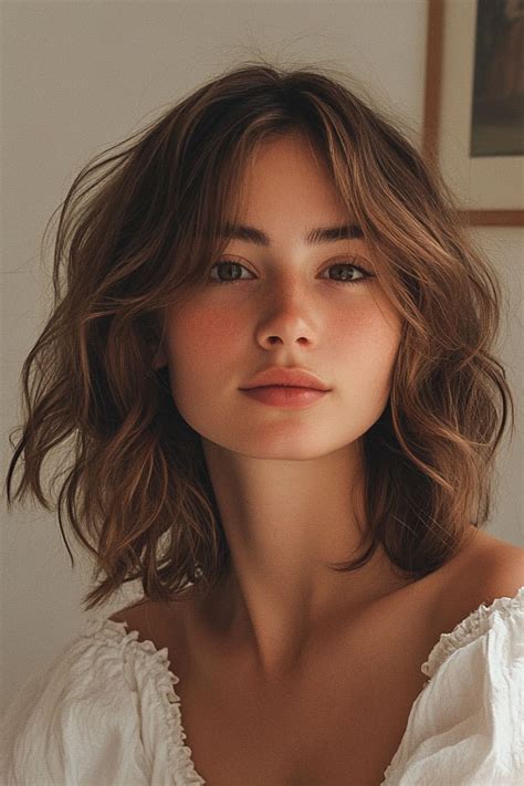 Wavy Lob Haircuts For Effortless Glamour Effortless Tousled Waves