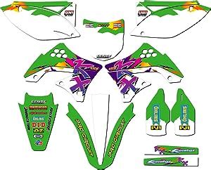 Amazon 2009 2011 KX 450 F Throwback Green Senge Graphics Complete