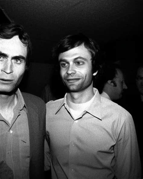 Ted Bundy Jeffrey Dahmer At A Party Ai Photo Generator Starryai