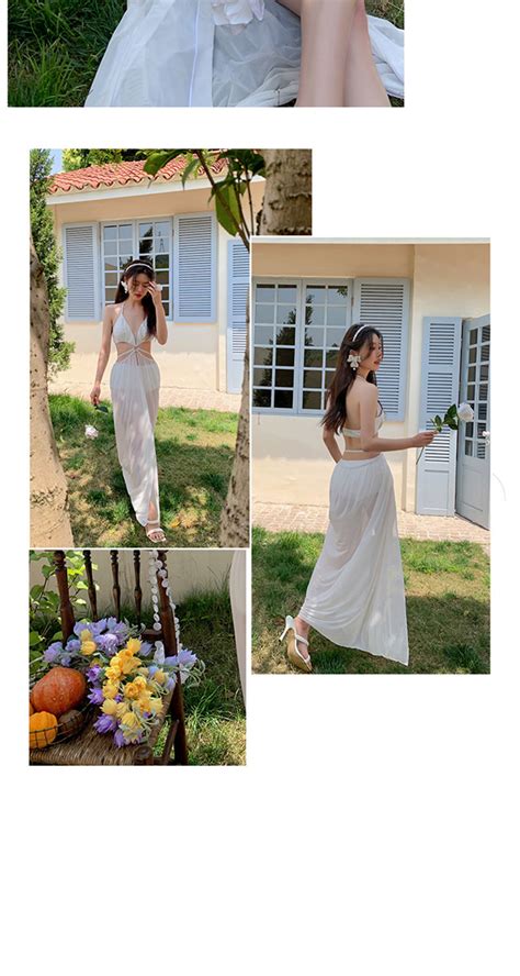 2025 Sexy Bikini Set Korean Style 3 Piece Swimwear Hot Spring Beach Vacation Must Have