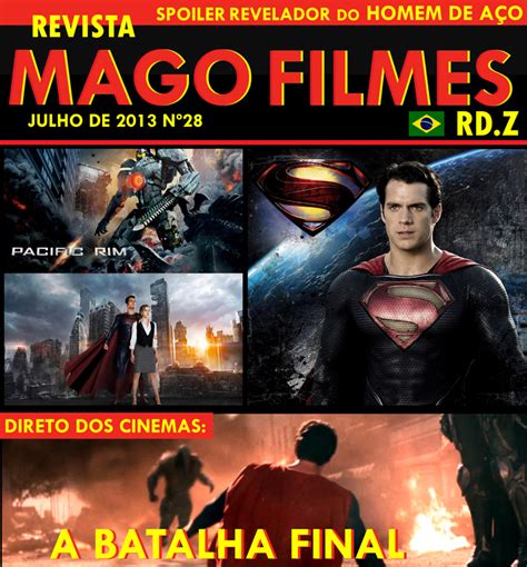 Revista Movie in Series Revista Mago Filmes RD Z Nº28 Julho de 2013