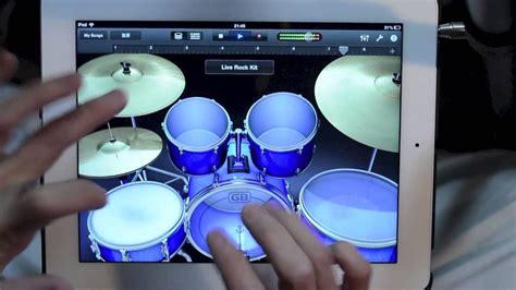 Impressive Metal Drum Solos Performed On An Ipad Garageband Drum Kit