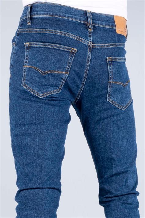 Pantal N Oggi Jeans De Mezclilla Stretch Hombre Iron Movin Mercado Libre