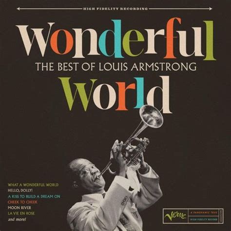 Louis Armstrong Wonderful World The Best Of Louis Armstrong Resident