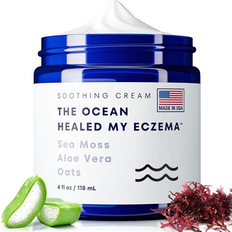 WSNZHV Eczema Cream - All Natural Eczema Soothing Cream, Ocean Sea Moss ...