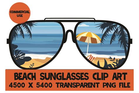 Beach Palm Tree Retro Sunglasses Png Pdf Psd And Svg Cut Files