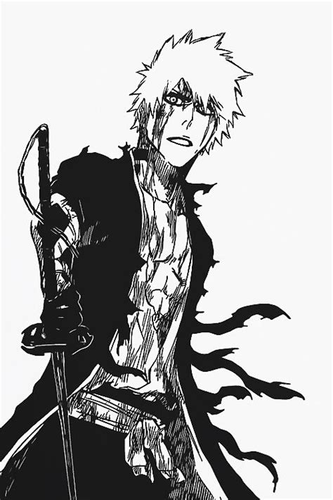 Manga Bleach Ichigo Manga Bleach Drawing Bleach Anime Art Bleach