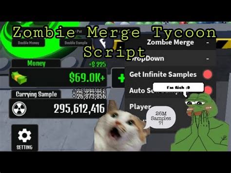 New Zombie Merge Tycoon Script Panda Hub YouTube