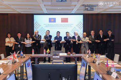 The 37th Meeting Of The Asean China Joint Working Group On The