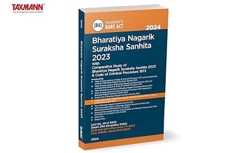 Buy Taxmann S Bharatiya Nagarik Suraksha Sanhita Bnss