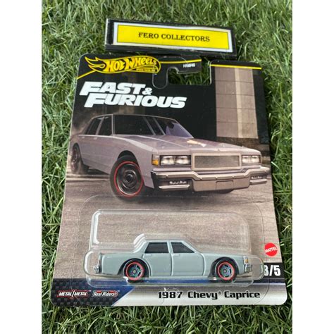 Hot Wheels 1987 Chevy Caprice Fast And Furious Shopee Malaysia