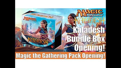 Mtg Kaladesh Bundle Box Opening Magic The Gathering Youtube