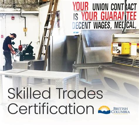 Skilled Trades Certification Sheet Metal Industry Training Board