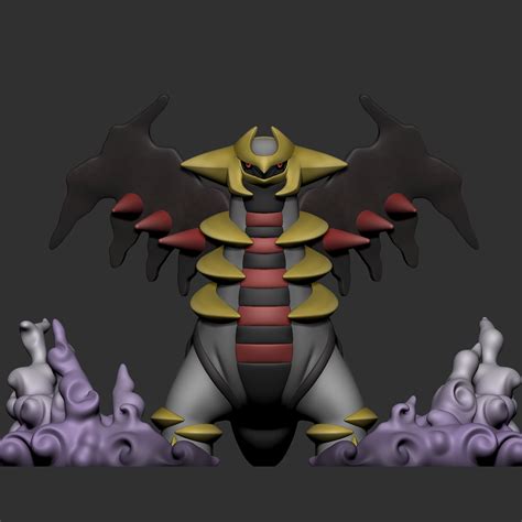 STL file Giratina Altered Form 🐉・3D printer design to download・Cults