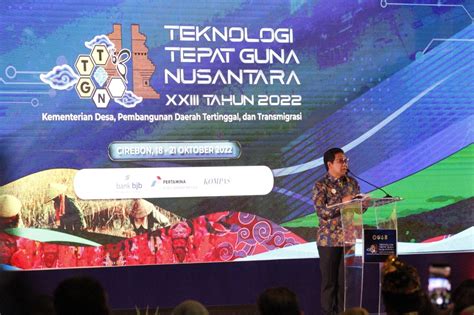 Kemendesa Pdtt Selenggarakan Gelar Teknologi Tepat Guna Nusantara Xxiii