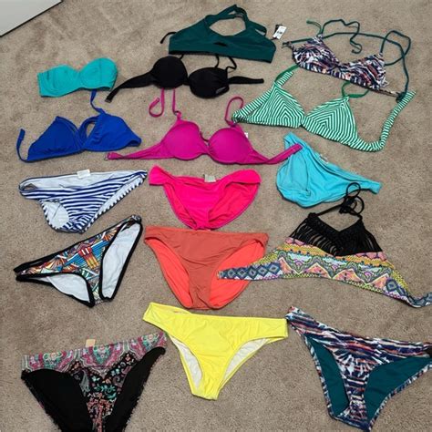 Mossimo Supply Co Swim Colorful Bikini Set Poshmark