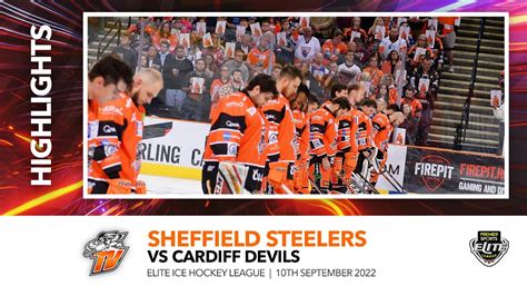 Sheffield Steelers V Cardiff Devils Eihl 10th September 2022 Youtube