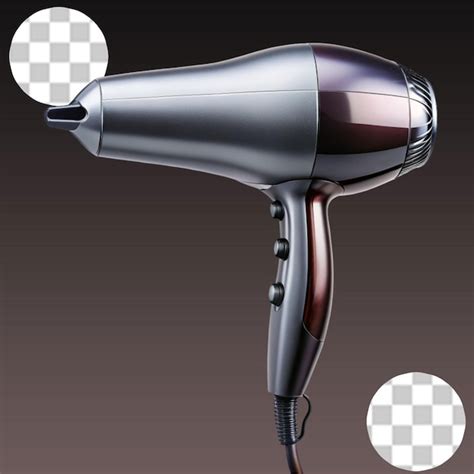 Premium Psd Hair Dryer On Transparent Background