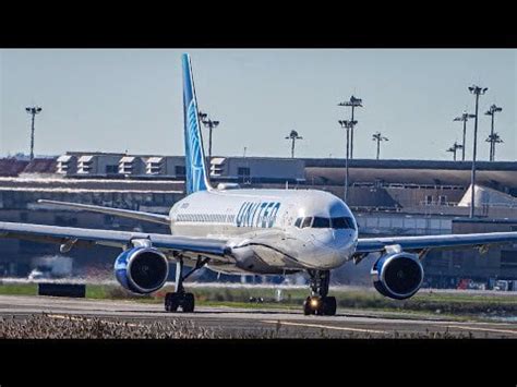 United Airlines Boeing 757 Takeoff From Boston : r/Planespotting