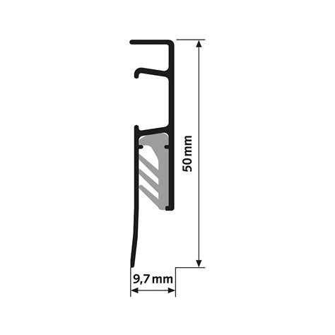 ARTITEQ 6 METER ALL IN ONE INFO RAIL ZWART Ophangsystemen Nl