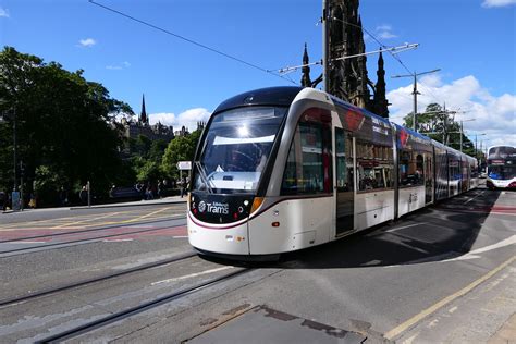 Edinburgh Trams Caf Urbos Tram Is Pictured Wo Flickr