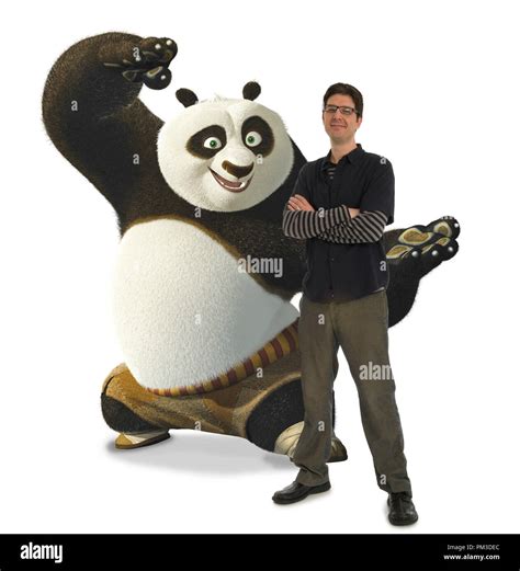 "Kung Fu Panda" Po, director Mark Osborne © 2008 Dream Works Stock ...