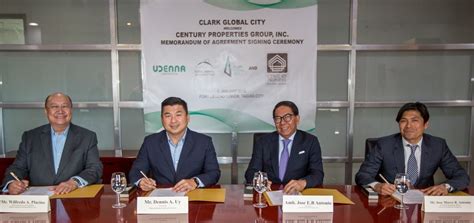 Clark Global City Welcomes Century Properties Group