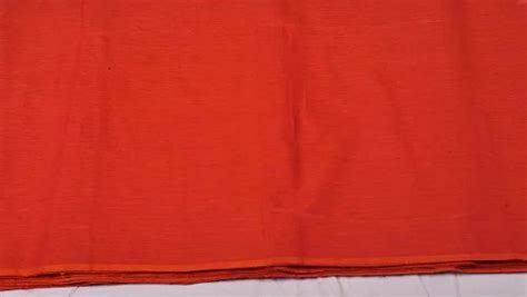 Red Cotton Handloom Fabric Plain Solids At Rs Meter In Bolpur Id