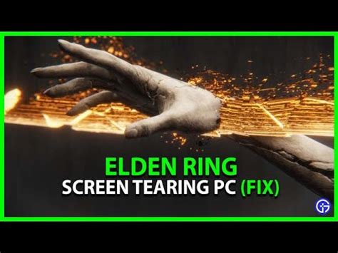 How To FIX Screen Tearing In ELDEN RING YouTube