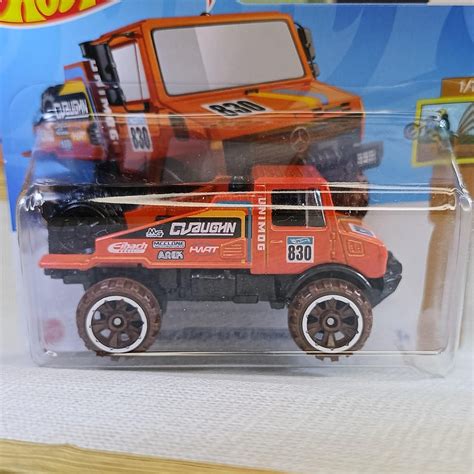Hot Wheels Mercedes Benz Unimog L Collectible Model Car Miniature Gift Item For Car