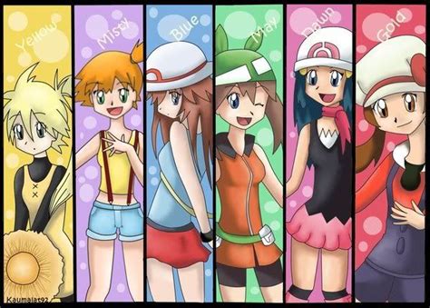 Pokemon Female Main Characters