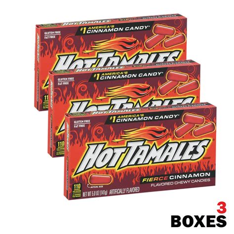 15oz Hot Tamales Chewy Fierce Cinnamon Flavored Theater Box Candy Hy Vee Deals