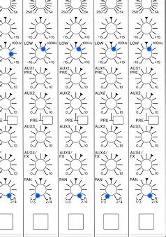 Yamaha MG16XU Cheat Sheet