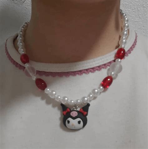 I Made Another Kuromi Necklace R Sanrio