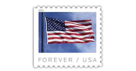 2019 Us Flags Usps Stamps Bouteeq