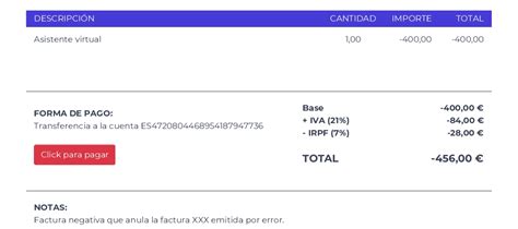 Cómo Anular Una Factura Emitida ~ Declarando