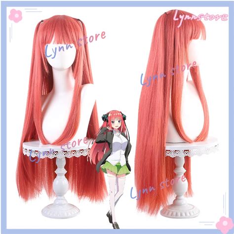 In Stock Anime The Quintessential Quintupletsnakano Nino Cosplay Wig Long Hair Nakano Ichika