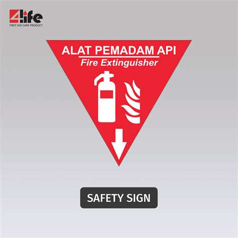 Safety Sign APAR | 4Life Training & First Aid Care Product