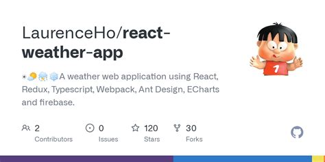 Github Laurenceho React Weather App A Weather Web Application