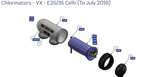 ASTRAL VX7 ELECTRODE REPLACEMENT CELL 21916