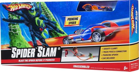 Mattel Hot Wheels Spider Slam Suivi De Amazon Fr Jeux Et Jouets