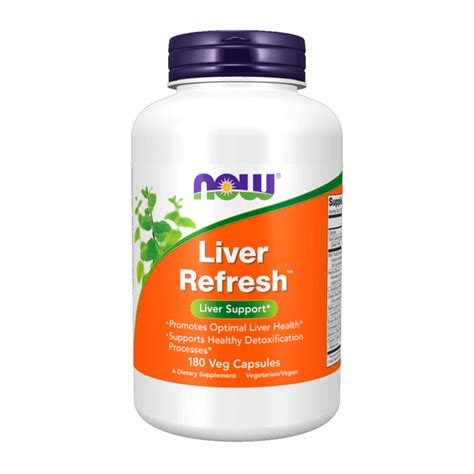 Buy Now Liver Refresh Capsules Of Now Foods In Moremuscle