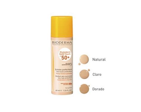 BIODERMA PHOTODERM NUDE TOUCH SPF 50 TONO DORADO 40 ML