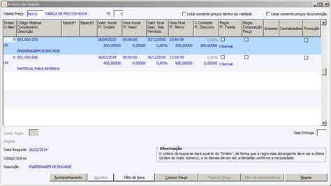 Arquivo FAQ AdicionarProdTabela Png CIGAM WIKI