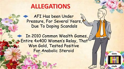 PPT ON AAFI PPT ON AMATEUR ATHLETIC FEDERATION OF INDIA IMPORTANT