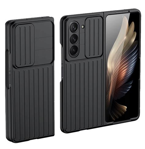 Pancerne Etui Camera Slide Cover Do Galaxy Z Fold Case Z Ochron