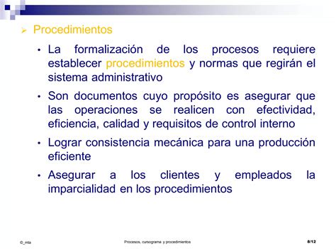 Procesos Flujogramas Y Procedimientos PPT